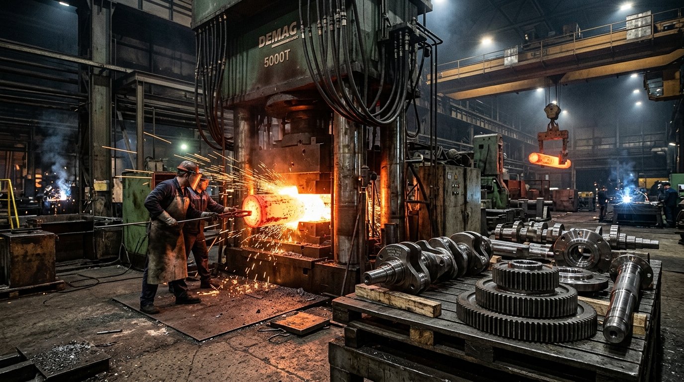 Forged Machine Parts Manufacturing