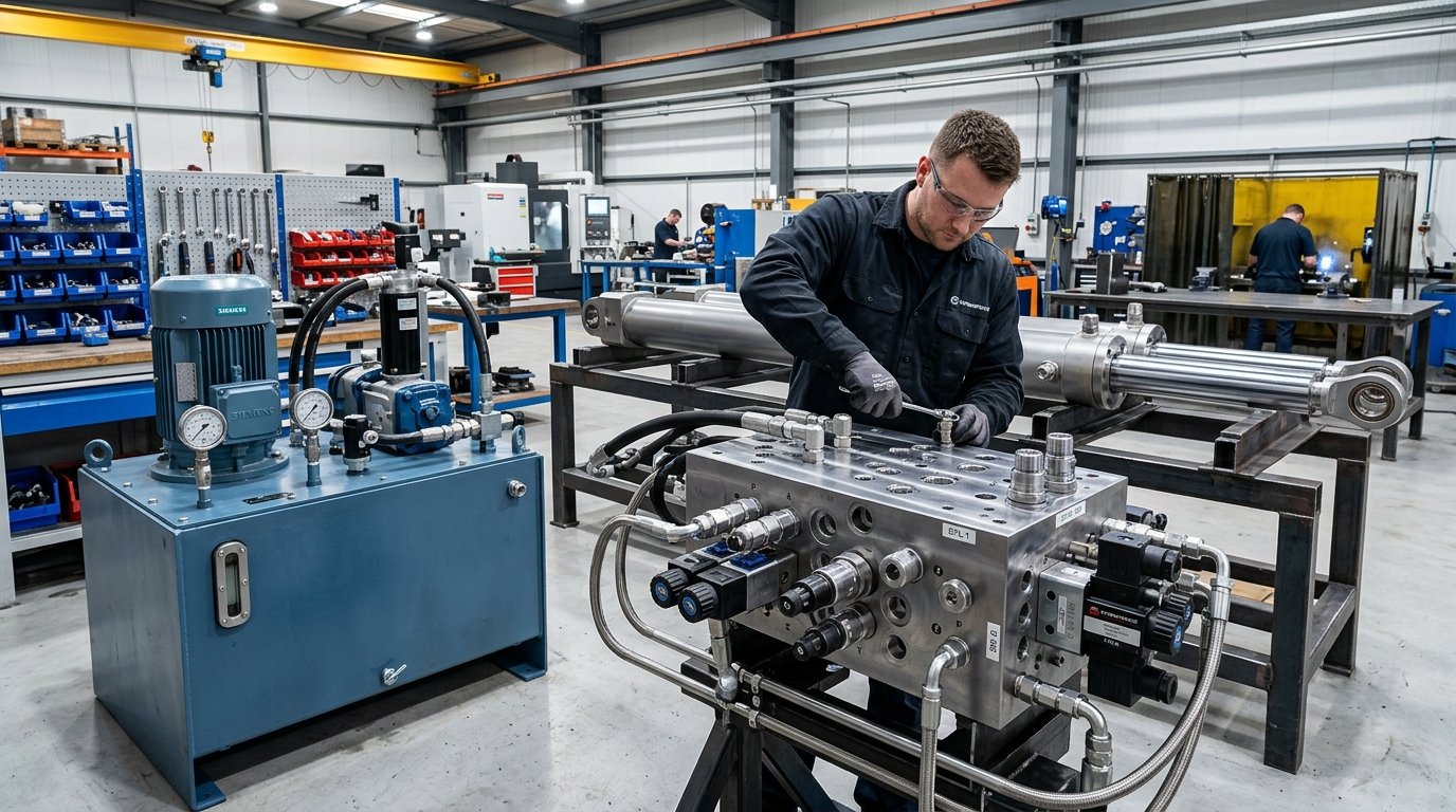 Hydraulic Systems - Cylinders, HPU, Manifolds, Fittings